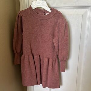 H&M Dusty Rose Kids Casual Dress